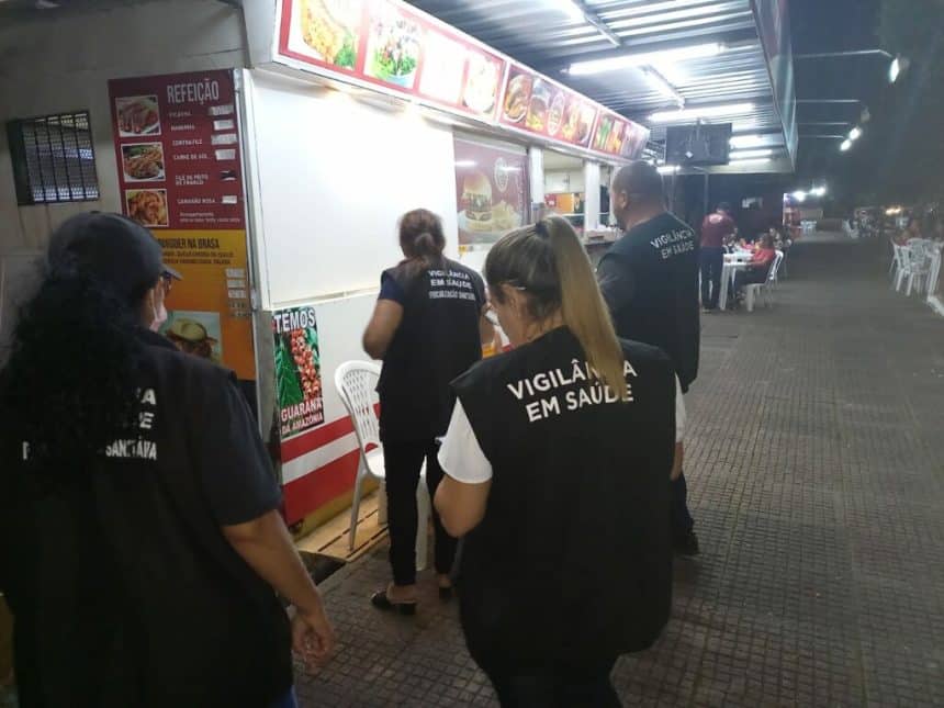 Restaurantes de comida japonesa, lanchonetes e churrascarias são alvos da Vigilância Sanitária