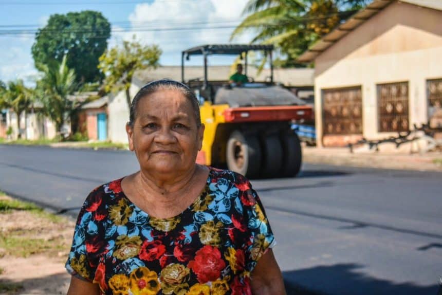 Zonas norte e sul recebem recapeamento asfáltico e garatem qualidade de vida a moradores