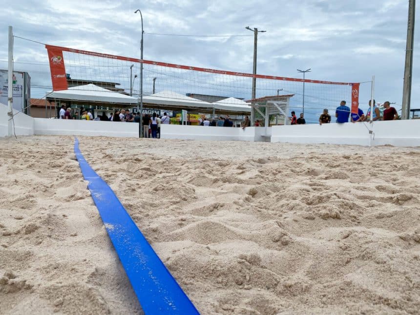 Macapá ganha primeira arena pública de futevôlei e beach tennis