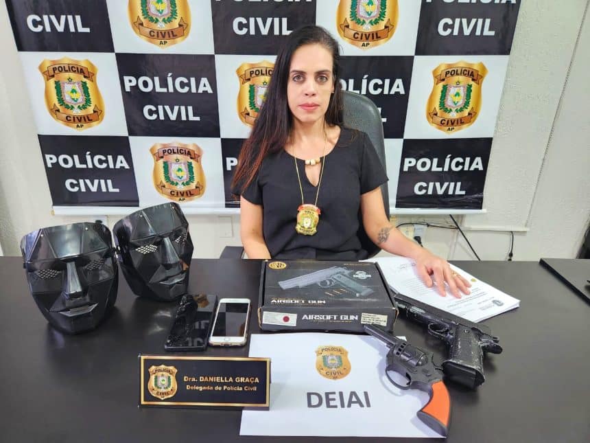 Polícia identifica adolescentes que fizeram 'live' aterrorizando alunos de escola pública