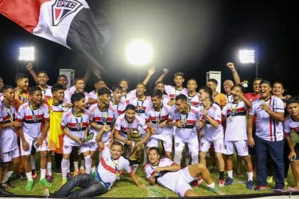 São Paulo/AP goleia o Independente e é campeão do Sub-17