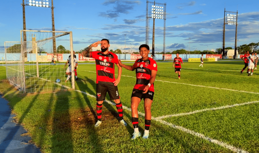 Trem estreia com vitória na Série D com gol de Leandro Cearense