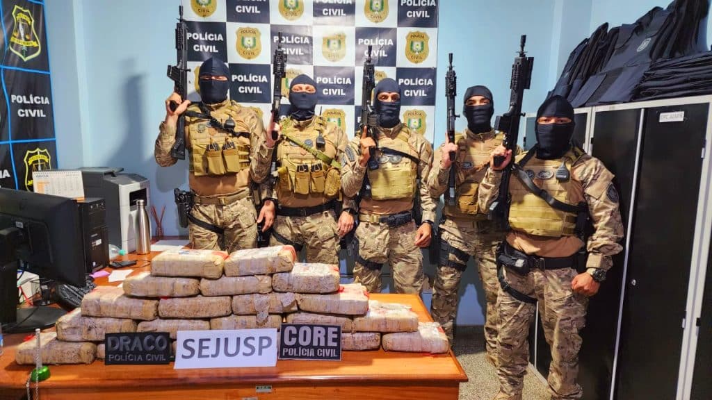 Polícia apreende mais de 20 kg de supermaconha e dá prejuízo de R$ 400 mil a facção