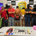 Polícia prende trio com grande quantidade de maconha e dinheiro em Laranjal do Jari