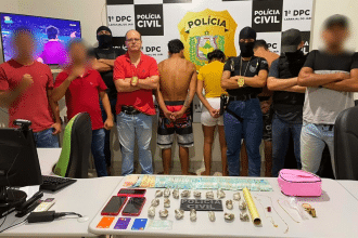 Polícia prende trio com grande quantidade de maconha e dinheiro em Laranjal do Jari