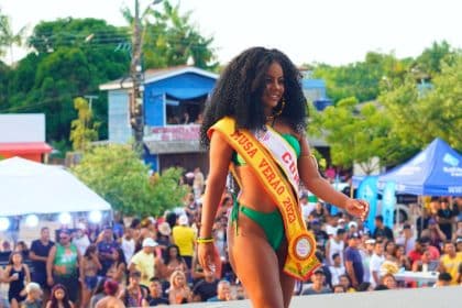 Representante do Curiaú é eleita Musa Verão e ganha bolsa de estudo da Faculdade Estácio