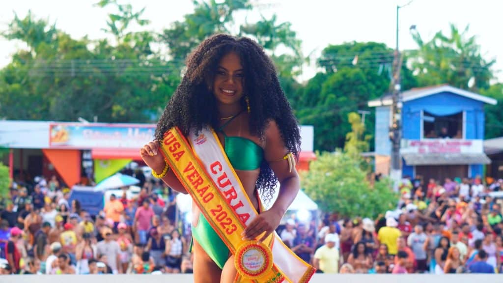 Representante do Curiaú é eleita Musa Verão e ganha bolsa de estudo da Faculdade Estácio