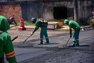 Senador Lucas Barreto destina R$ 4,9 milhões para pavimentação de vias no bairro Marabaixo III, em Macapá