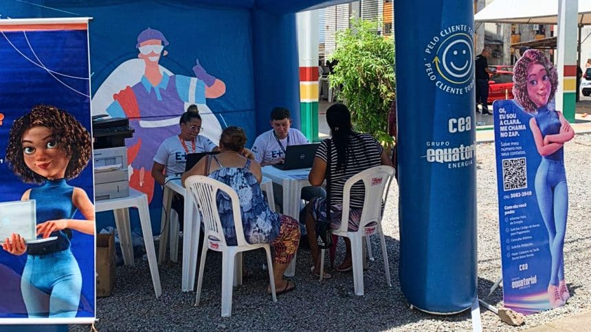 CEA e CSA realizam mutirão de negociação de dívidas para clientes da zona sul de Macapá 