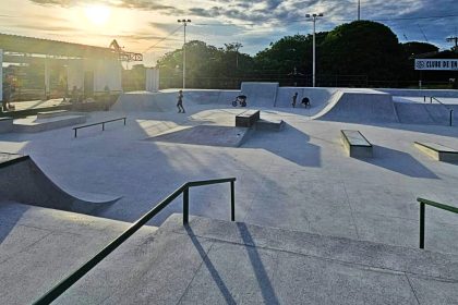 Furlan e Randolfe entregam Skate Park na orla do Rio Amazonas com a presença da atleta Daniela Vitória e a lenda do esporte Bob Burniquist