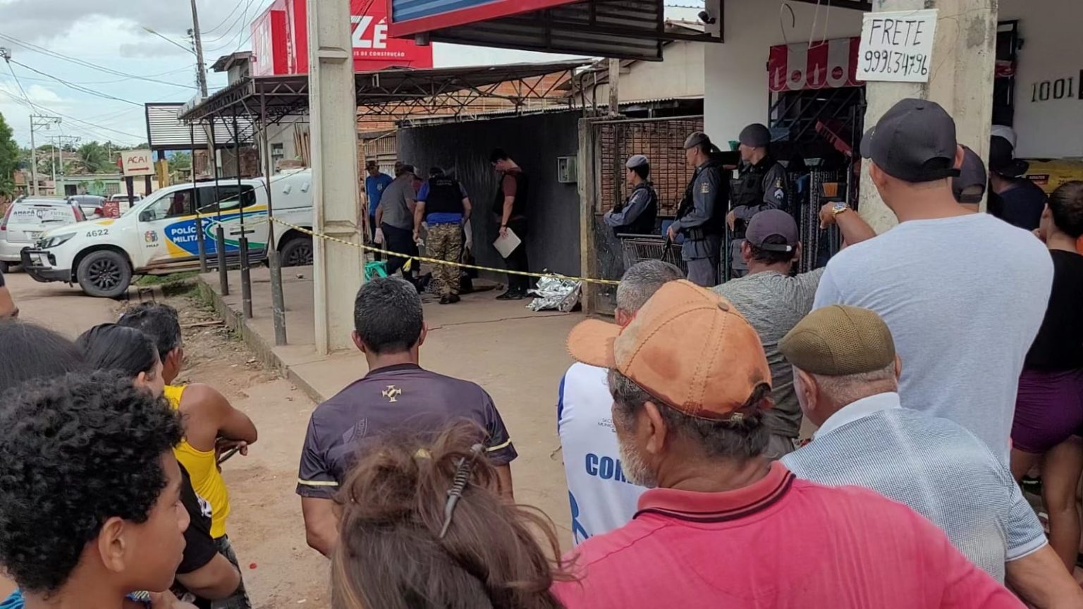 Jovem é assassinado a tiros por companheiro de bebida próximo ao terminal de ônibus do Marabaixo