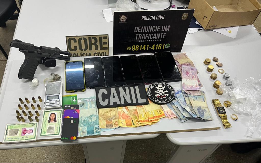 Acusado de tráfico de drogas é preso em flagrante pela polícia na Zona Sul de Macapá