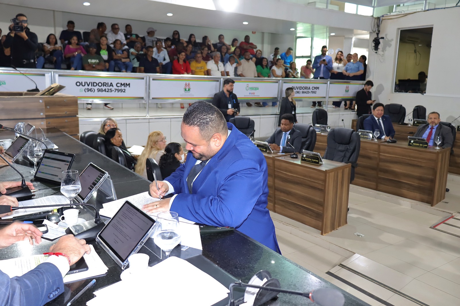 Allan Ramalho assume mandato de vereador de Macapá após cassação de Karlyson Rebolça