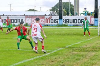 Cristal atropela Lagoa por 7 a 0 e assume liderança do grupo B na Série B do Amapazão