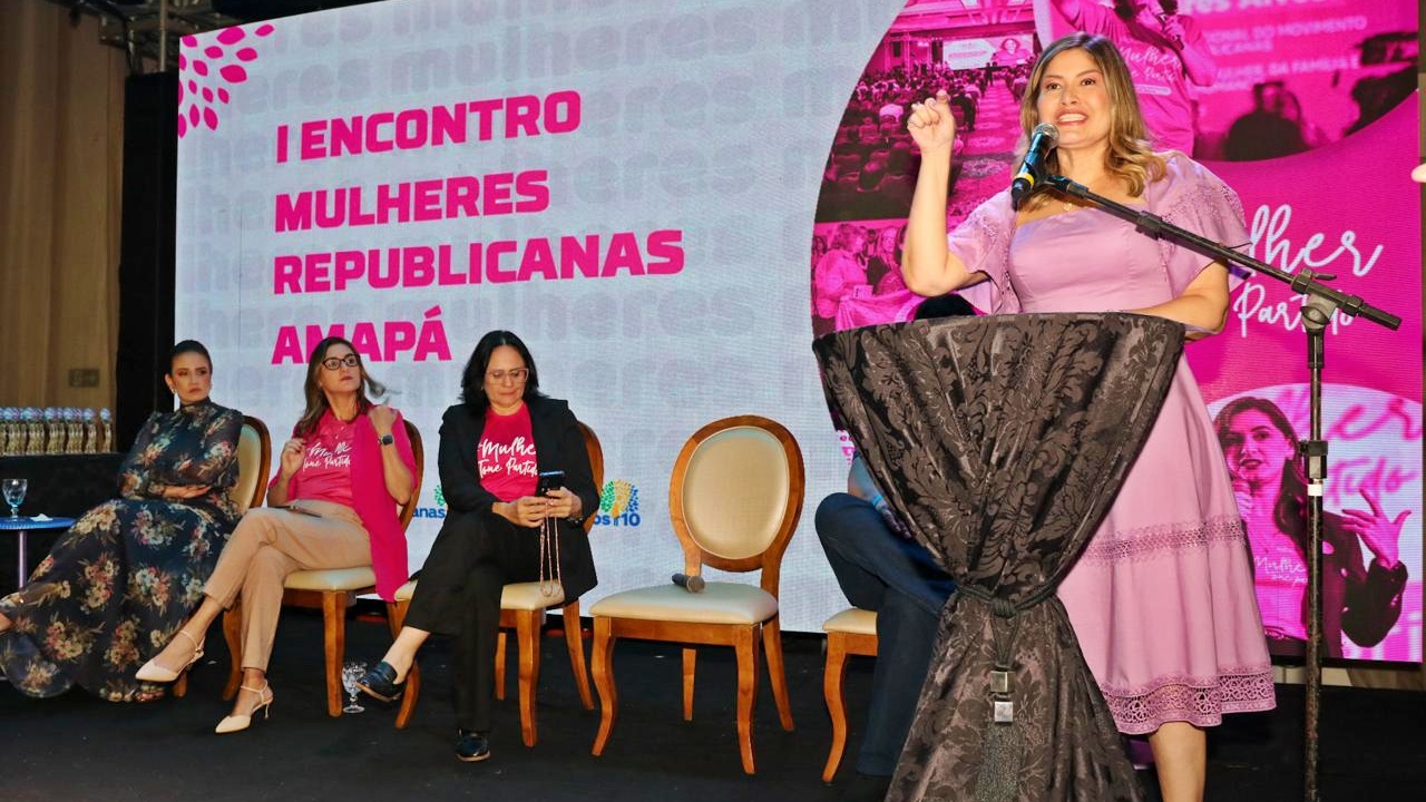 Republicanos confirma Aline Gurgel como pré-candidata à Prefeitura de Macapá