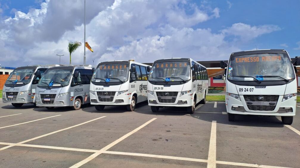 Macapá recebe reforço na frota de transporte público com mais micro-ônibus