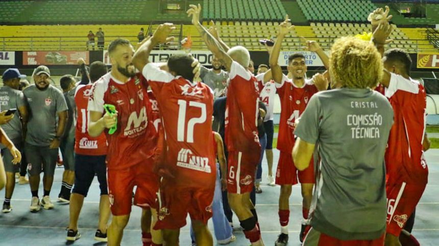 Cristal garante vaga na final da Série B do Amapazão e acesso para a elite do futebol