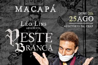 Humorista Léo Lins chega a Macapá com o imperdível show “Peste Branca”