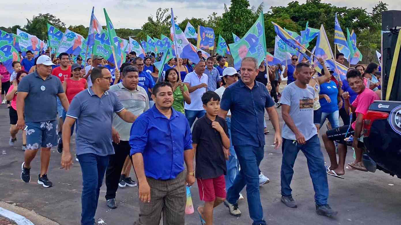 Bruno Mineiro lidera com mais 80% de intenção de voto em Tartarugalzinho, aponta pesquisa