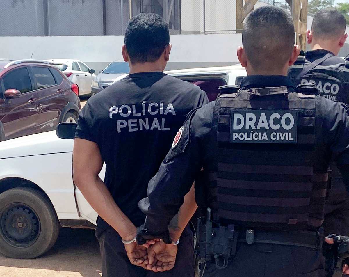 Policial penal é preso acusado de facilitar entrada de drogas e celulares em penitenciária de Macapá