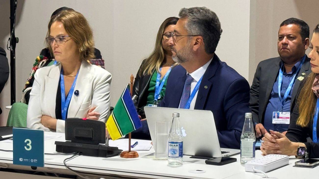 Governador Clécio defende desenvolvimento sustentável do Amapá na COP29 em Baku, no Azerbaijão