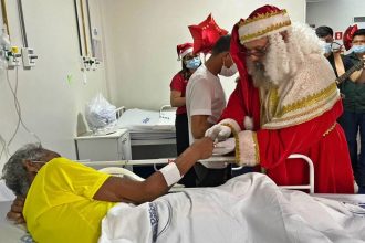 Clima de Natal leva esperança a pacientes da Unidade Estadual de Internação