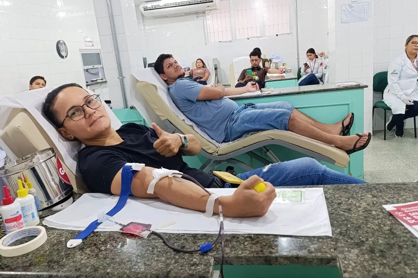 Hemoap reforça campanha de doação de sangue para o Carnaval 2025