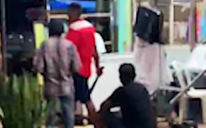 Confusão por dívida de drogas termina com homem ferido com terçadada no rosto em Oiapoque