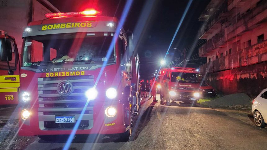Princípio de incêndio em academia assusta moradores no bairro Zerão, em Macapá