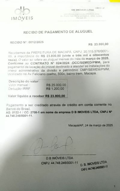 Secretário de Educação pede exoneração após pagar aluguel de imóvel da própria tia com dinheiro público