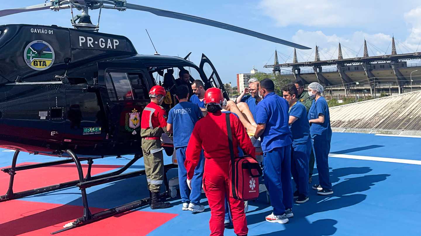 Médico é salvo após afogamento no Rio Araguari, em Ferreira Gomes