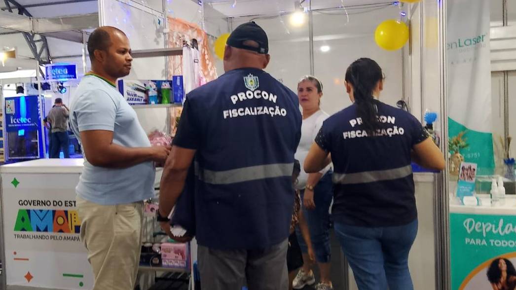 Procon orienta consumidores e empreendedores durante a 54ª Expofeira do Amapá