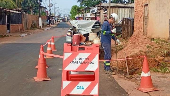 CSA avança em melhorias no sistema de abastecimento de Laranjal do Jari