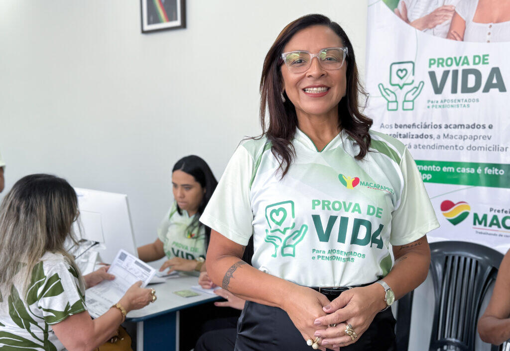 Diretora-presidente da Macapá Previdência faz balanço administrativo e financeiro do órgão 55 Diretora-presidente da Macapá Previdência faz balanço administrativo e financeiro do órgão