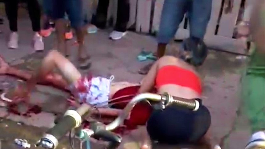 Jovem é executado a tiros no bairro Araxá; mulher que passava na rua é baleada