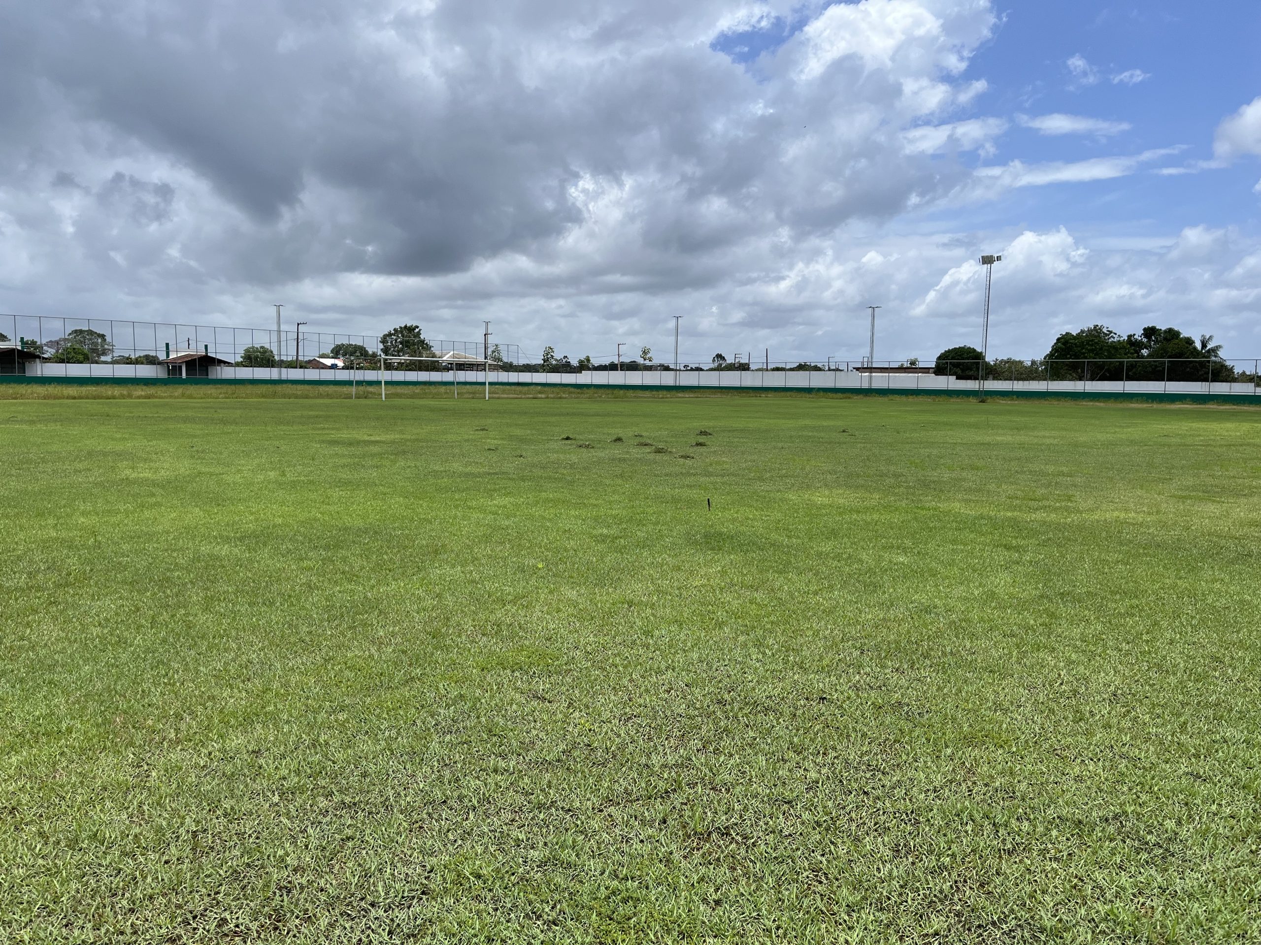 Problemas na drenagem do estádio de Tartarugalzinho podem comprometer partidas do Amapazão 2026