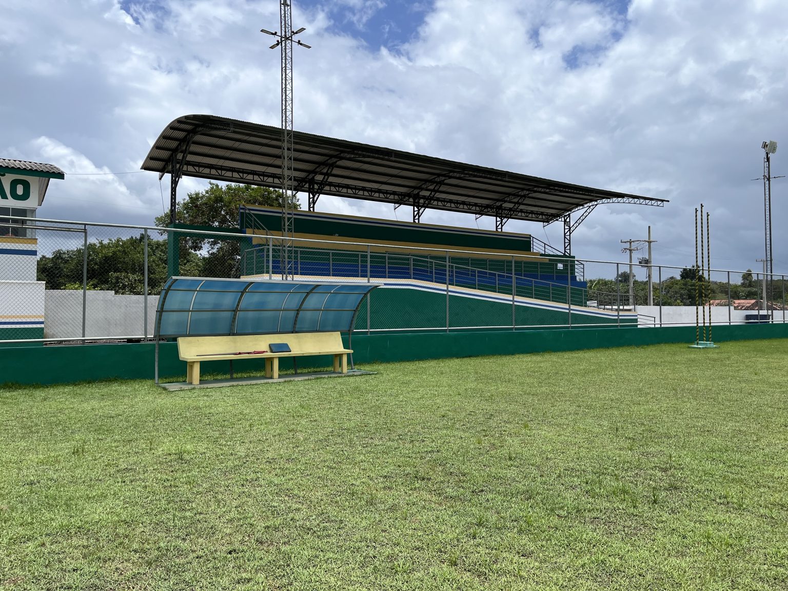 Problemas na drenagem do estádio de Tartarugalzinho podem comprometer partidas do Amapazão 2026