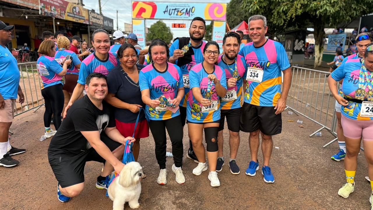 Tartarugalzinho reúne mil pessoas em corrida pelo autismo e arrecada alimentos para famílias carentes
