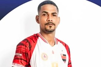 Jogador do Trem-AP é alvo de mandado de prisão após partida contra o América-RN, em Natal