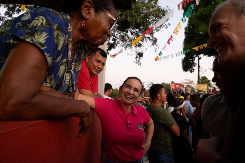Alliny e Jaime reforçam aliança em Mazagão Velho e defendem valorização da Festa de São Tiago