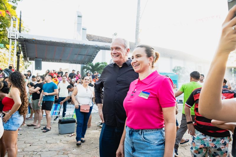 Alliny e Jaime reforçam aliança em Mazagão Velho e defendem valorização da Festa de São Tiago