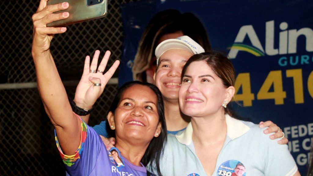 Aline Gurgel avança na corrida eleitoral e amplia presença nas pesquisas para deputada federal